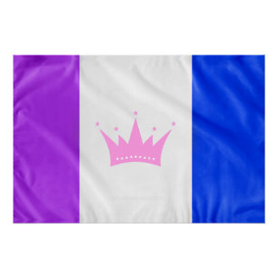 Pôster Bandeira do orgulho da cultura drag SlipperyJoe's