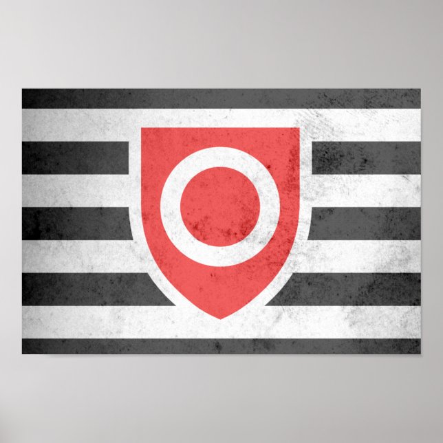Pôster Bandeira do Orgulho da Propriedade (Frente)