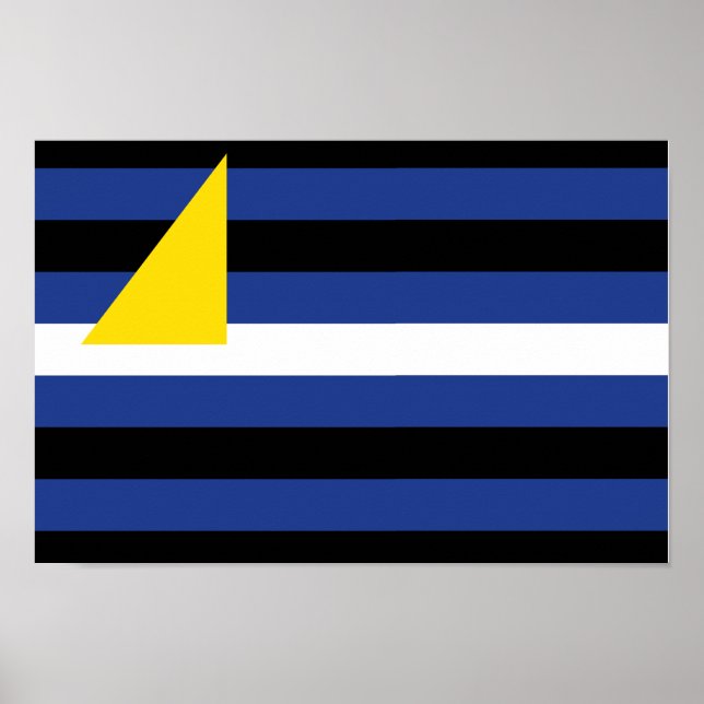 PÔSTER BANDEIRA DO ORGULHO DAS ÁGUAS (Frente)