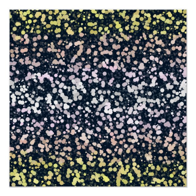 Pôster Bandeira do Orgulho Pangênero Boho Floral Retro Fo (Frente)