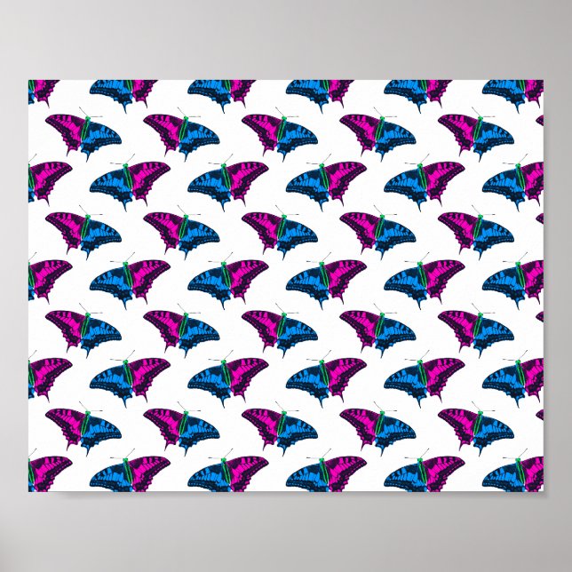 Poster Bandeira do Orgulho Polisexual (Frente)