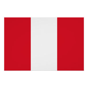Pôster Bandeira do Peru