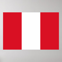 Poster Bandeira do Peru