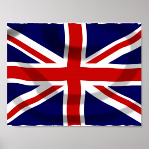 Poster Bandeira do Reino Unido
