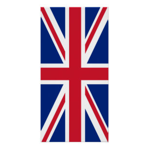 Pôster Bandeira do Reino Unido