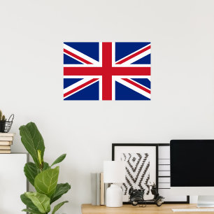 Poster Bandeira do Reino Unido