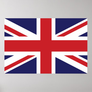 Poster Bandeira do Reino Unido