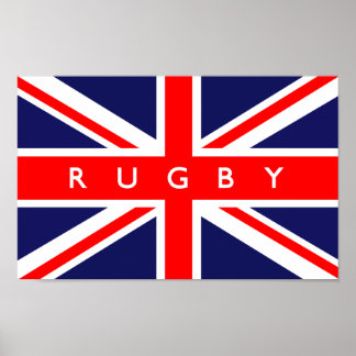 Poster Bandeira do Rugby