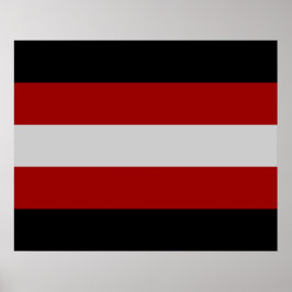 Poster Bandeira do Satanismo