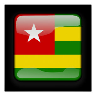 Pôster Bandeira do Togo
