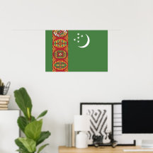 bandeira do Turquemenistão