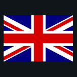 Poster bandeira do União<br><div class="desc">O bandeira do Reino Unido - Reino Unido, que está na Grã-Bretanha. A bandeira da Union Jack simboliza a unidade entre a Inglaterra, a Escócia e a Irlanda. As cores do sinalizador da tomada sindical são vermelho, azul, branco. Este design também está disponível em muitos outros produtos para você escolher....</div>