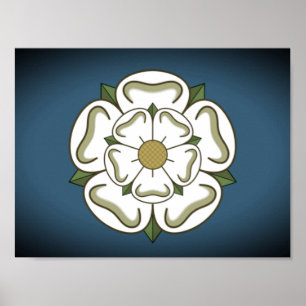 Poster Bandeira do Yorkshire (Reino Unido)