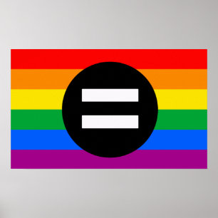 Pôster Bandeira dos Direitos Gay