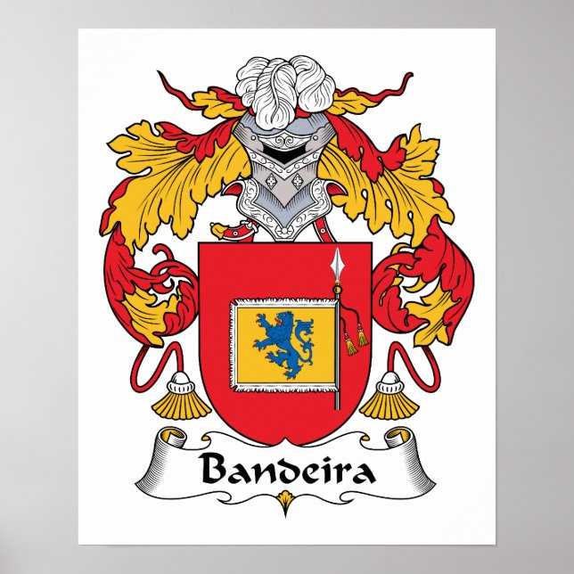 Poster Bandeira Family Crest (Frente)