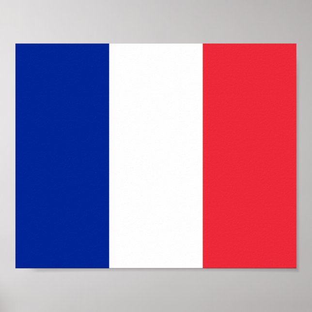 Poster Bandeira França (Frente)