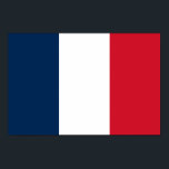 Poster Bandeira francesa<br><div class="desc">Bandeira nacional de França.</div>