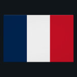 Pôster Bandeira francesa<br><div class="desc">Bandeira nacional de França.</div>