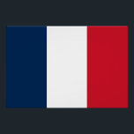 Pôster Bandeira francesa<br><div class="desc">Bandeira nacional de França.</div>