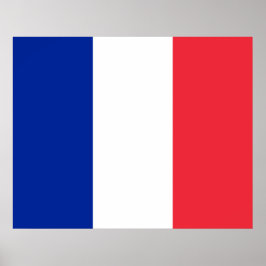 Poster Bandeira francesa (França)