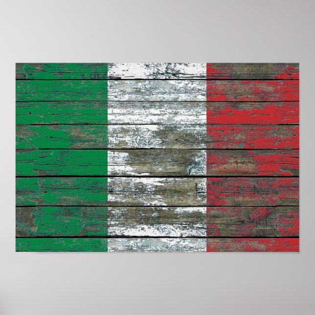 Poster Bandeira italiana sobre o efeito dos Conselhos de  (Frente)