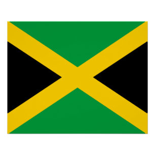 Pôster Bandeira jamaicana