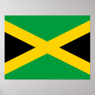 Poster Bandeira jamaicana