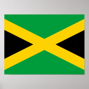 Poster Bandeira jamaicana