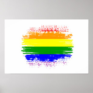 Poster bandeira LGBT