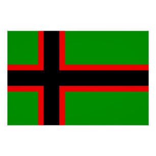 Pôster Bandeira Nacional da Carélia