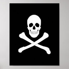 Poster Bandeira Pirate (Jolly Roger)