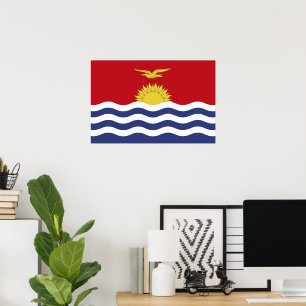 Poster bandeira quiribatiana