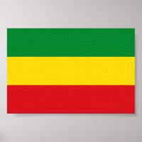 Bandeira Rastafarian Rasta Etiópia