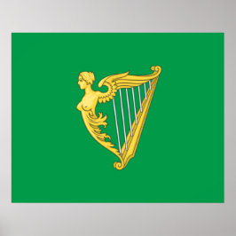 Poster Bandeira Republicana Irlandesa