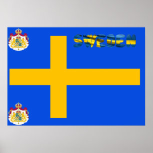 Pôster Bandeira sueco