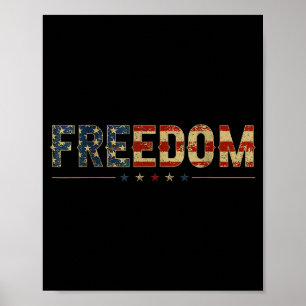 Poster Bandeira Vintage América Dom