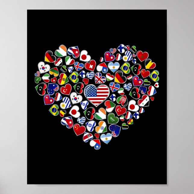 Poster Bandeiras Dos Países Do Mundo, Ex Cultural (Frente)