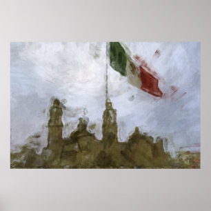 Poster Bandera 5.jpg do la do engodo do EL Zocalo del DF