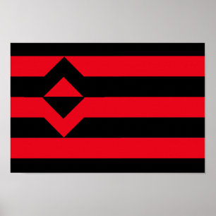 PÔSTER BANDERA DE ORGULHO DO PUNHO