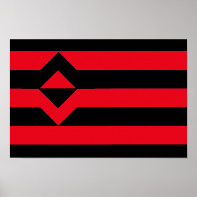 PÔSTER BANDERA DE ORGULHO DO PUNHO (Frente)