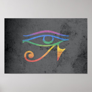 POSTER BANDERA DO ORGULHO GAY GÓTICO