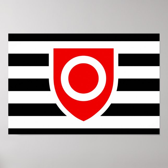 PÔSTER BANDIERA DE ORGULHO DE PROPRIEDADE (Frente)