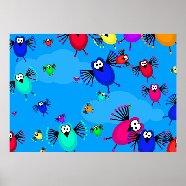 Pôster Bando de Aves (Frente)