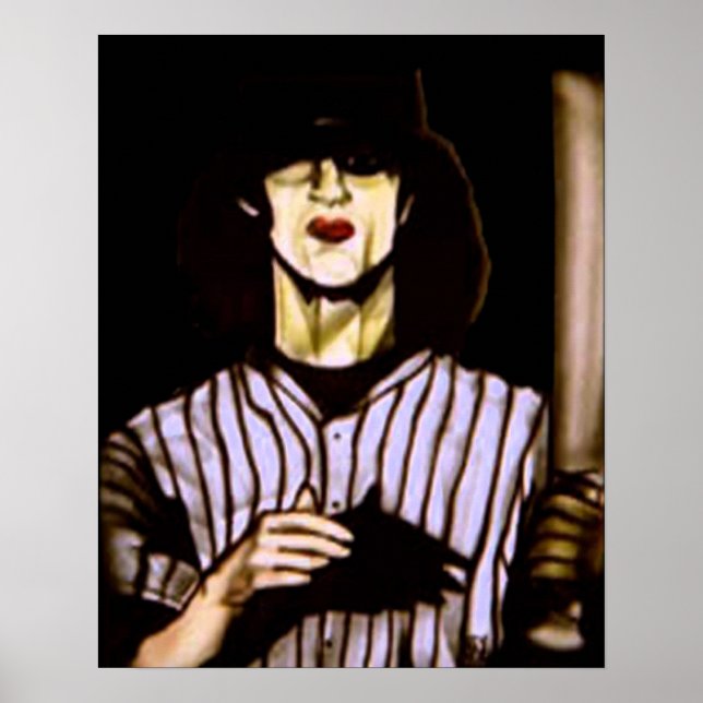 Pôster bando de futebolistas de baseball (Frente)