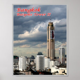 Poster Bangkok - Bayoke Tower II - Tailândia -