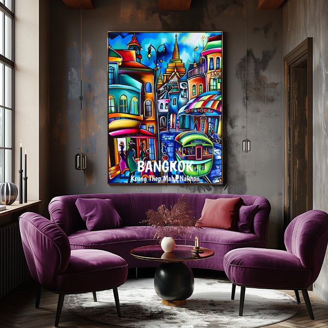 Pôster Bangkok: Krung Thep Maha Nakhon (Criador carregado)