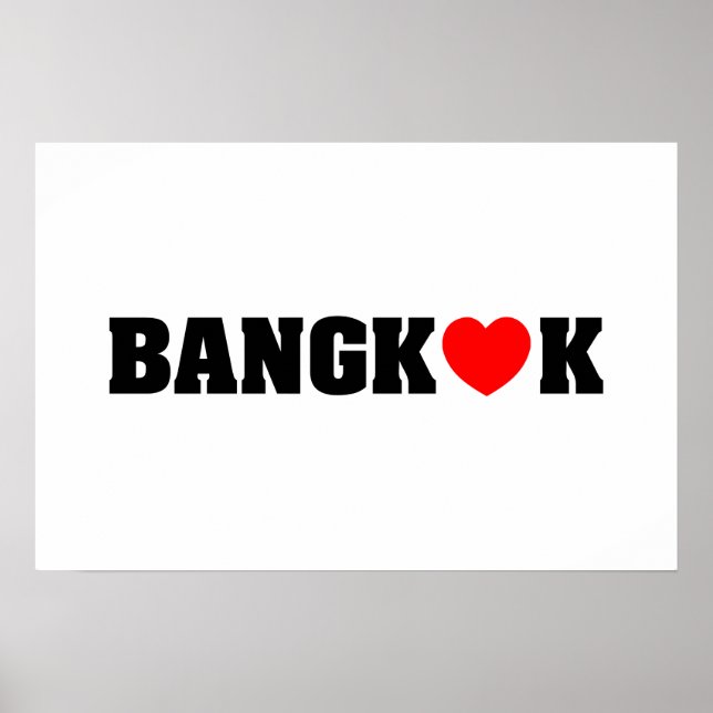 PÔSTER BANGKOK LOVE (Frente)