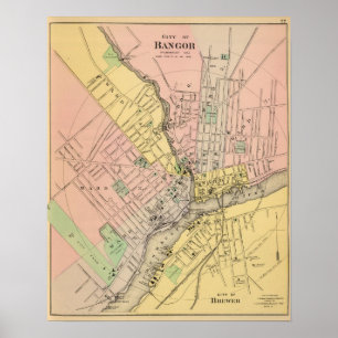 Poster Bangor, Brewer