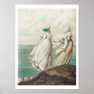 Pôster Banhando o lugar, da "galeria da forma", 1797 (co