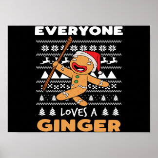 Poster Banho De Natal Todo Mundo Adora Um Baker Ginger